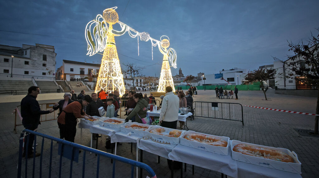 El rosc&oacute;n solidario de Santa Marta en Jerez