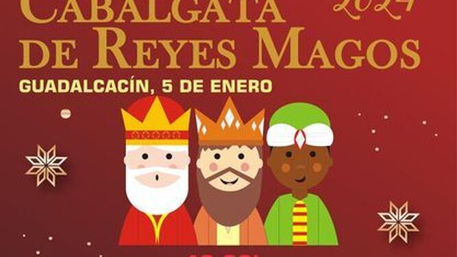 Cabalgata de los Reyes Magos de Guadalcacín 2024.