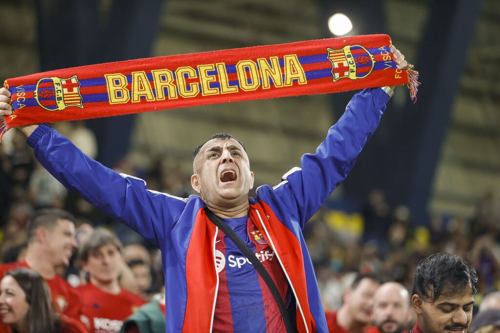 Las fotos del Barcelona - Osasuna de la Supercopa