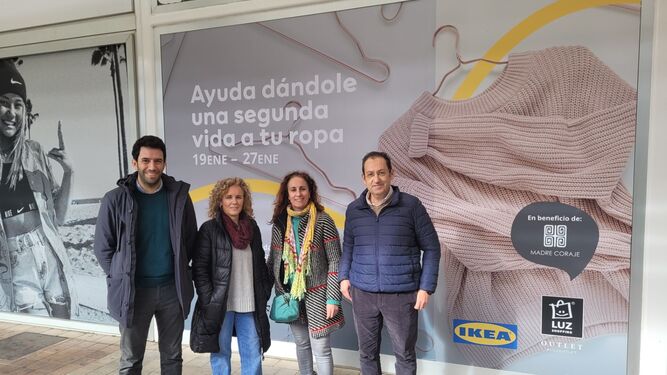 ‘Armario Solidario’  involucra a Luz Shopping, Ikea y Madre Coraje