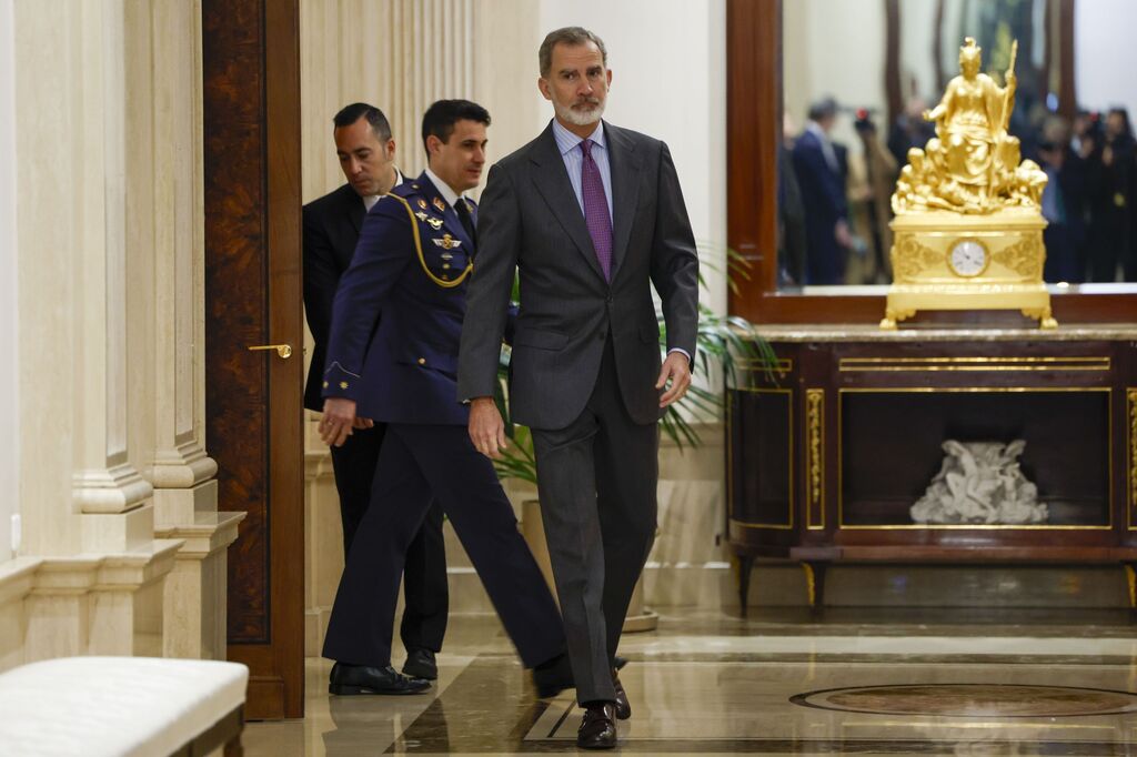 El Rey Felipe VI recibe en La Zarzuela a la alcaldesa de Jerez