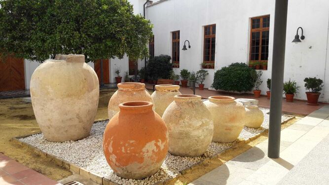 Patio del Museo Arqueológico de Jerez.