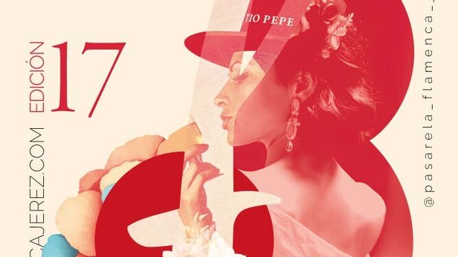 Cartel de la Pasarela Flamenca Tío Pepe Jerez 2024