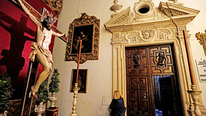 El Crucificado de la Salud, en San Lucas, estará expuesto en besapiés.
