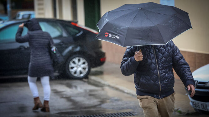 Imágenes de las últimas lluvias caídas en Jerez