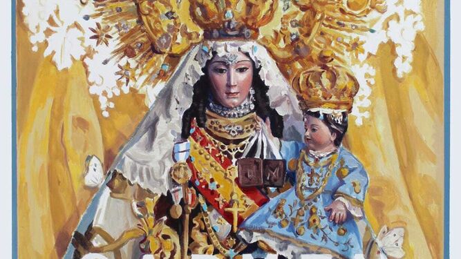 Cartel para el Año Jubilar de la Virgen del Carmen.