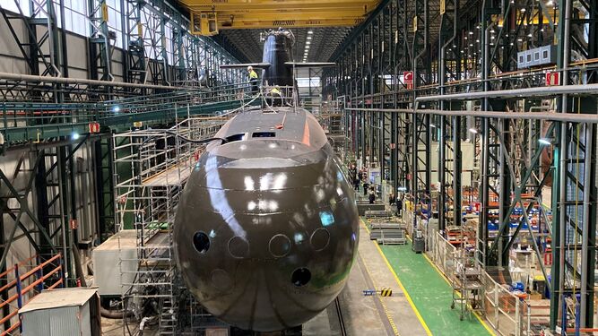 Submarino desarrollado por Navantia para la armada española