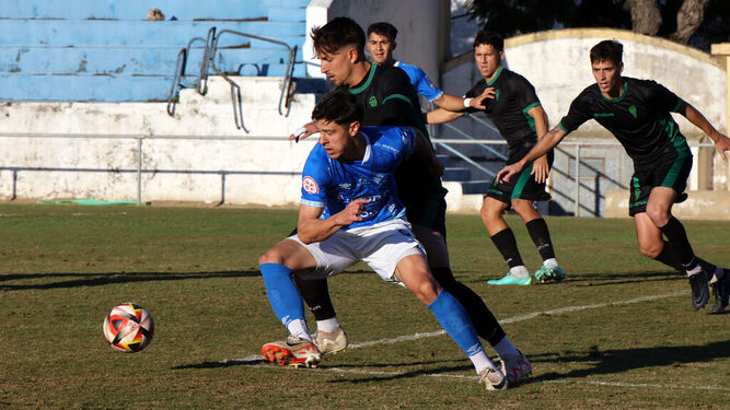 El partido de la primera vuelta entre Xerez DFC y Córdoba B se jugó en el Pedro Garrido.