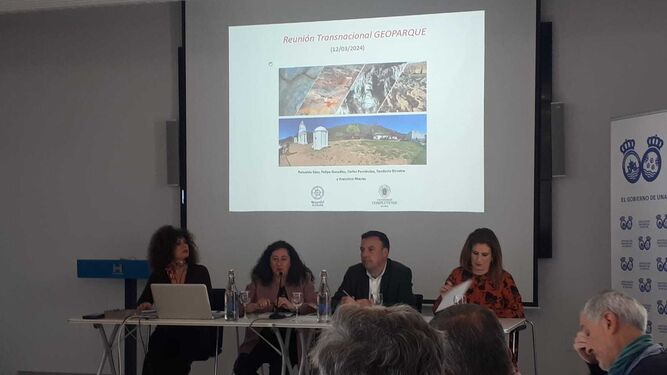 La Diputación diseña la creación de una candidatura a Geoparque Transnacional ante la Unesco en el espacio Huelva-Alentejo.