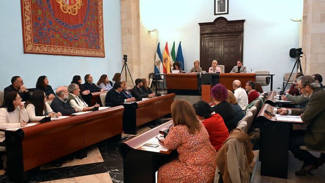 La sesión constitutiva del Consejo Local del Voluntariado tuvo lugar en el Ayuntamiento de Jerez