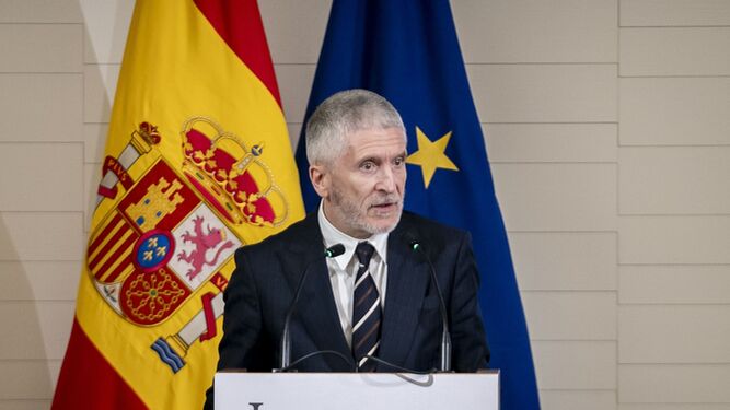 El ministro de Interior, Fernando Grande-Marlaska, en una imagen reciente