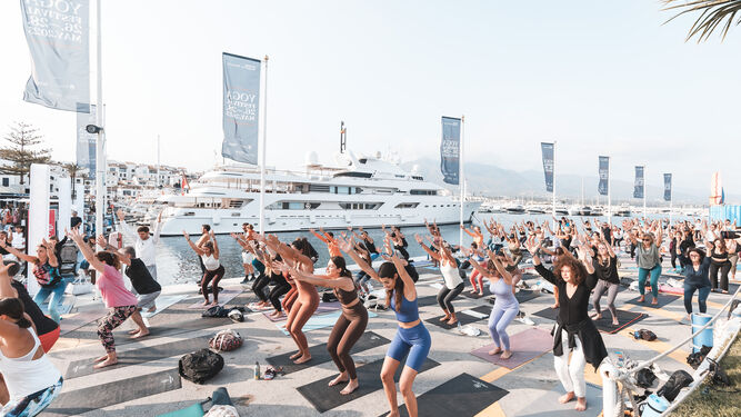 Cívitas Puerto Banús celebrará este próximo mes de abril su II Festival Internacional de Yoga