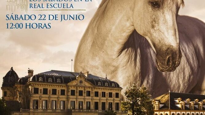 Cartel de  la gala en la Real Escuela por el 40 aniversario de Diario de Jerez