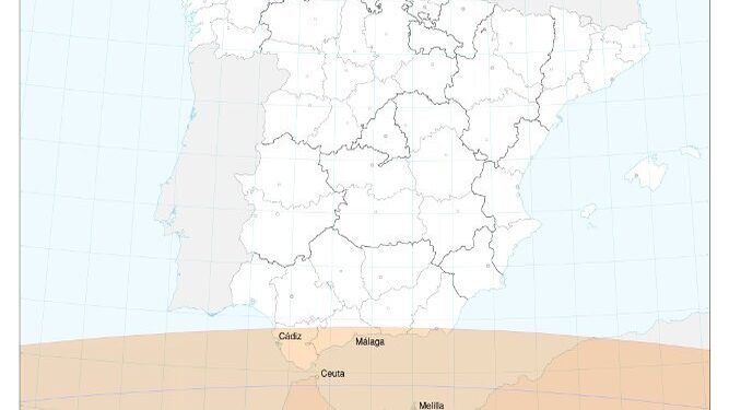 El eclipse solar total del 2 de agosto de 2027 se podrá ver desde Cádiz.