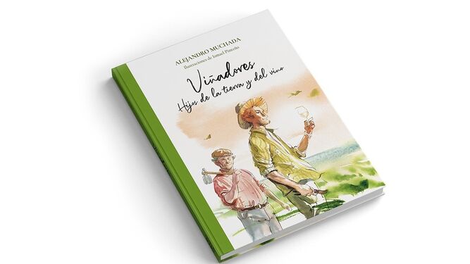 Portada del libro ilustrado 'Viñadores' de Alejandro Muchada, editado por Abalon Books.