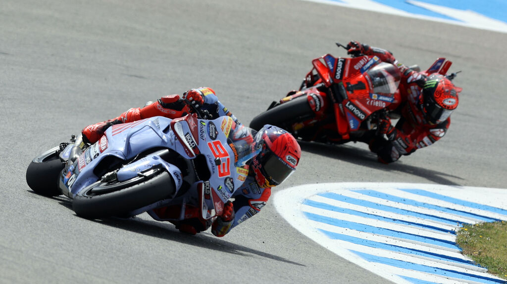Entrenamientos de MotoGP en el primer d&iacute;a del GP Espa&ntilde;a en el Circuito de Jerez - &Aacute;ngel Nieto